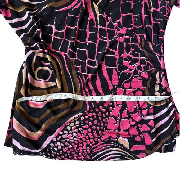 Pink Wrap Blouse - Picture 4 of 6